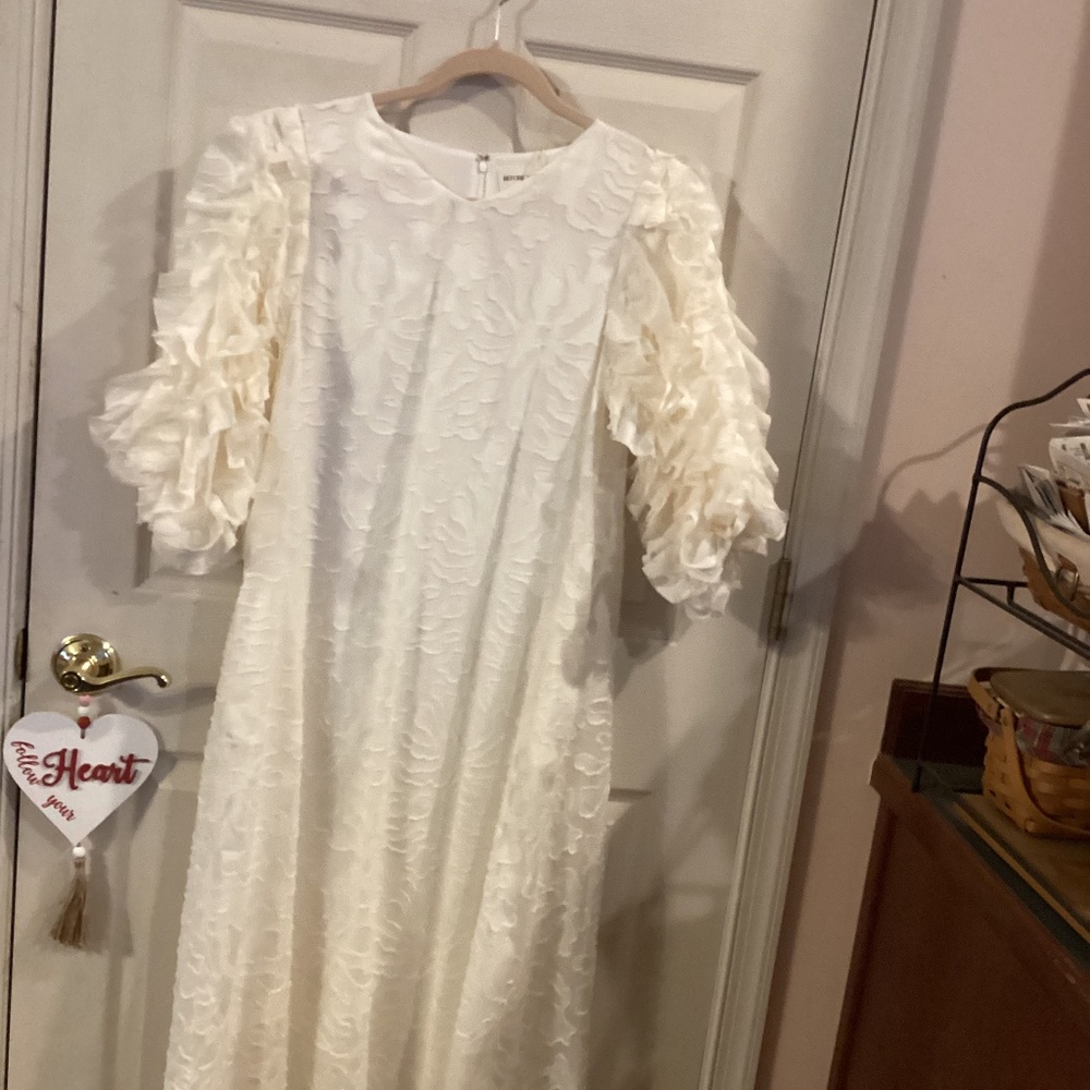 NWOT BEFORE YOU  REAM LINED DRESS JUST WOW